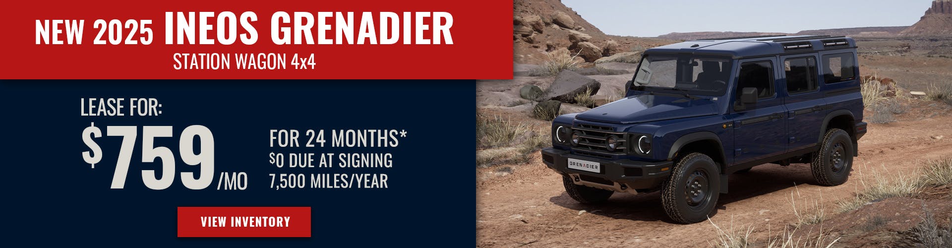 New 2025 INEOS Grenadier Station Wagon 4X4