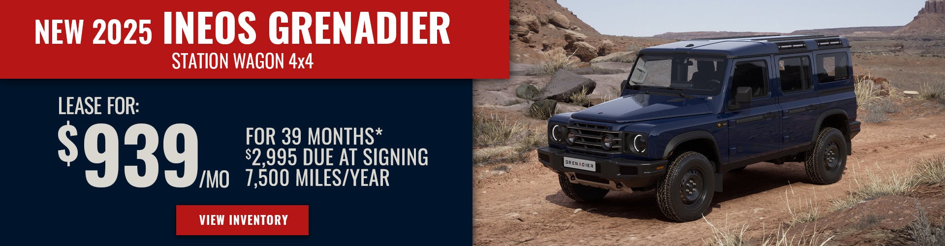 New 2025 INEOS Grenadier Station Wagon 4X4