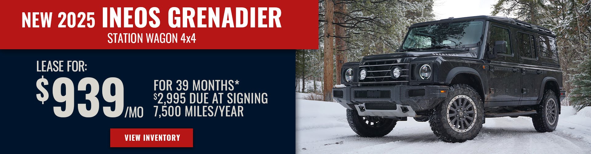 New 2025 INEOS Grenadier Station Wagon 4X4