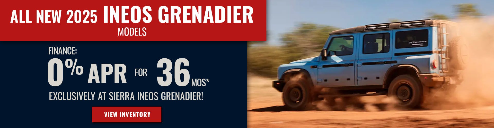 All New 2025 INEOS Grenadier Models