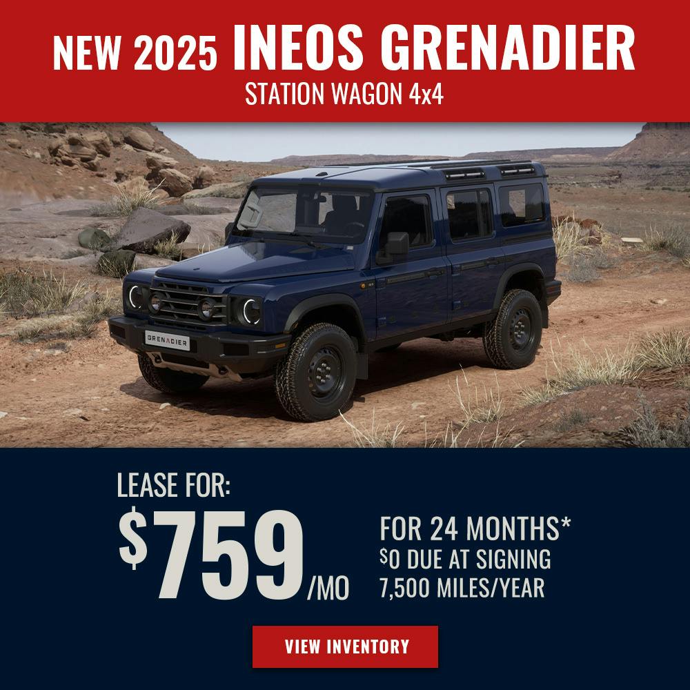 New 2025 INEOS Grenadier Station Wagon 4X4