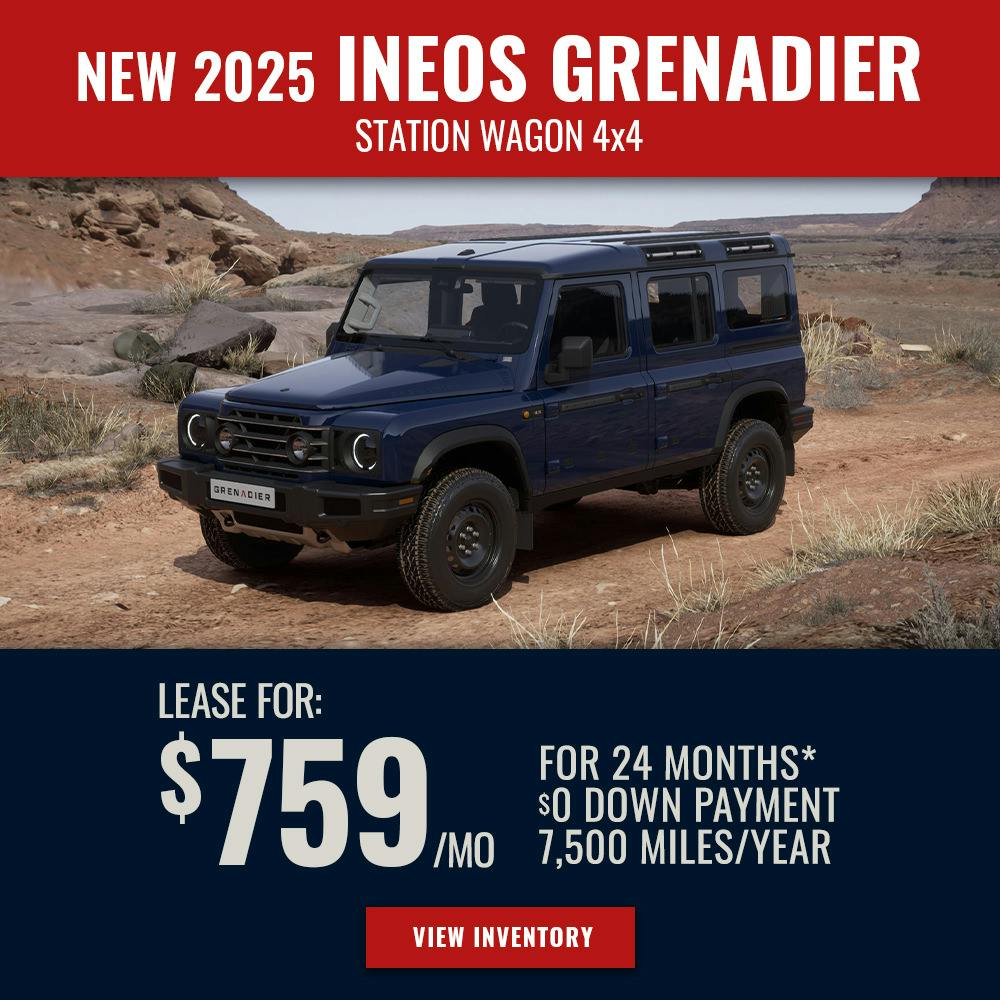 New 2025 INEOS Grenadier Station Wagon 4X4