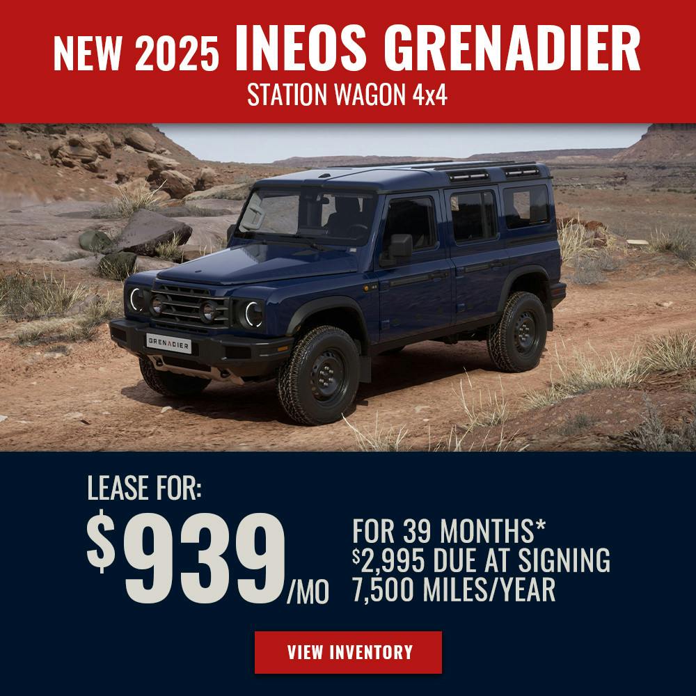 New 2025 INEOS Grenadier Station Wagon 4X4