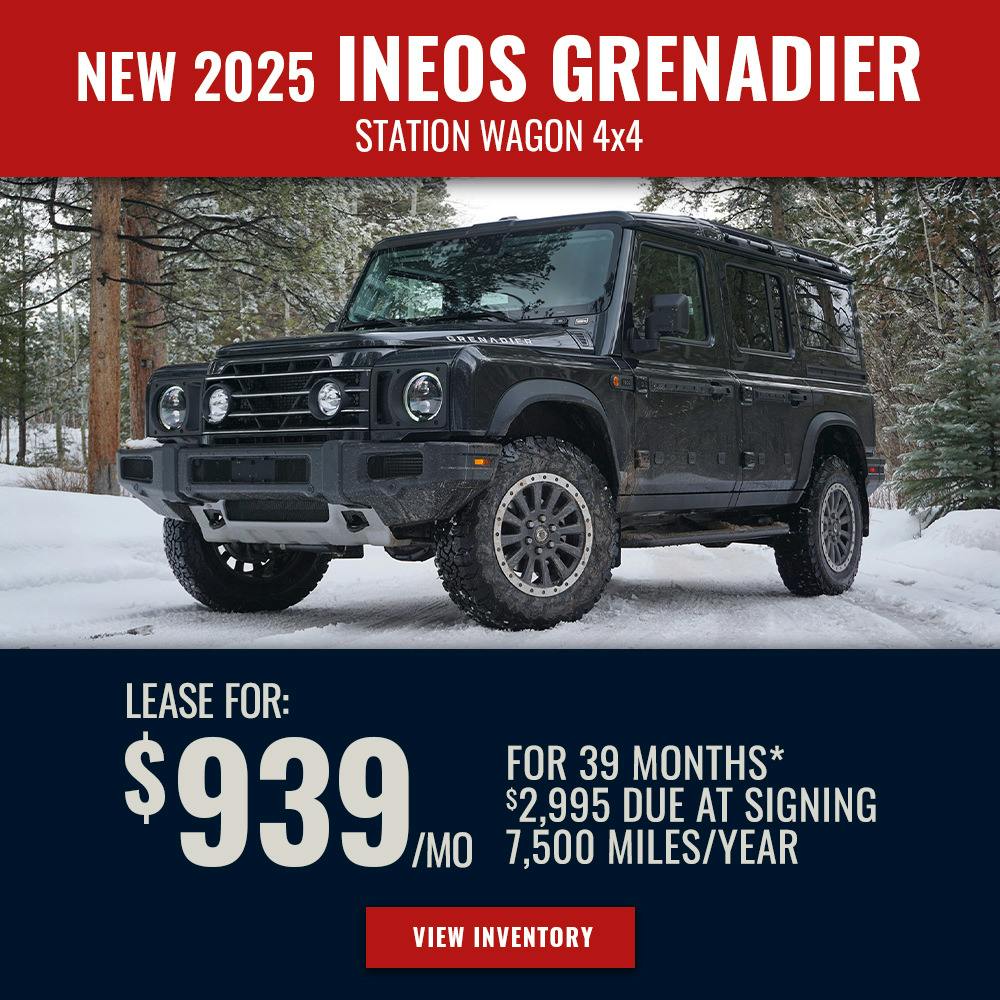 New 2025 INEOS Grenadier Station Wagon 4X4