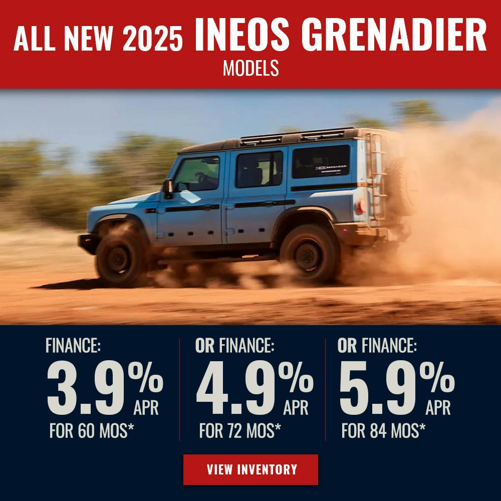 All New 2025 INEOS Grenadier Models