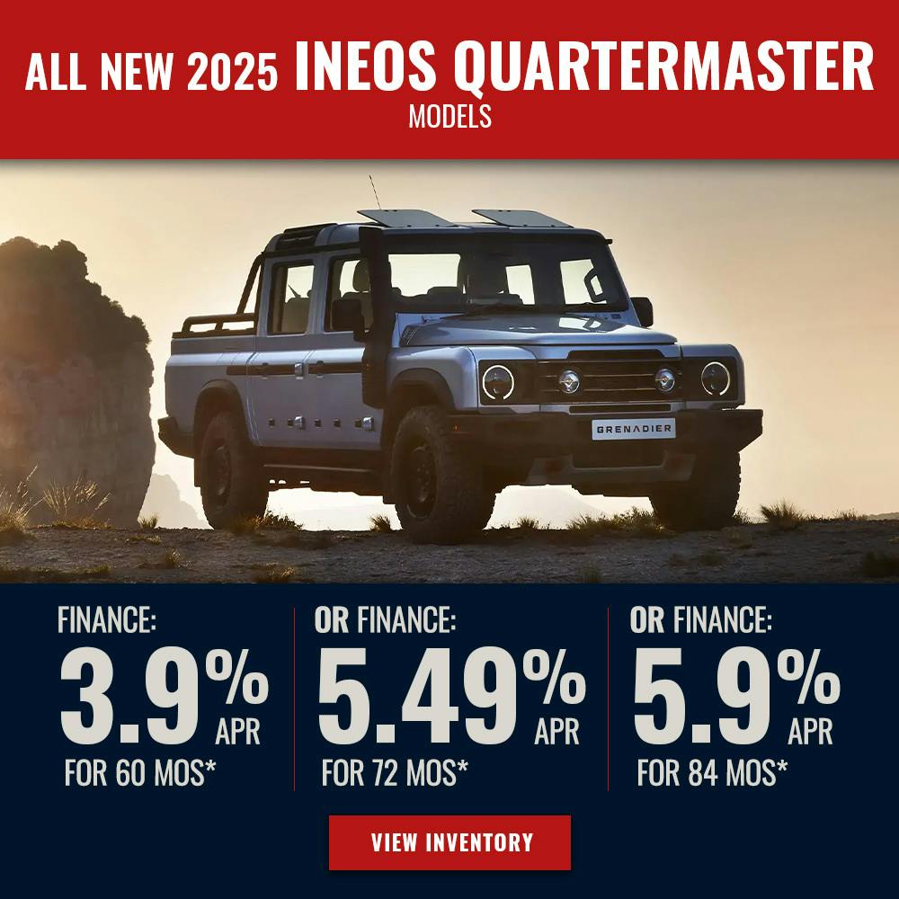 All New 2025 INEOS Quartermaster Models