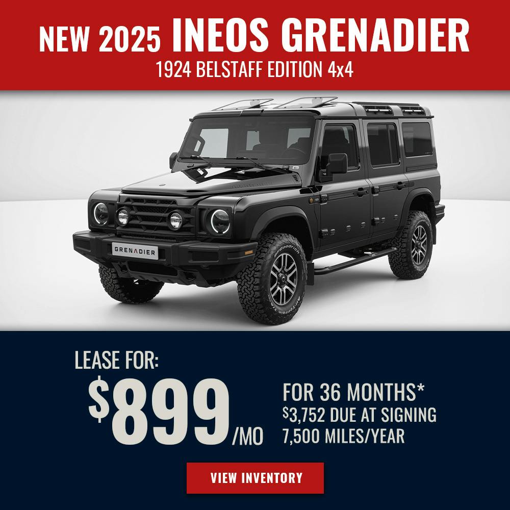 New 2025 INEOS Grenadier 1924 Belstaff Edition 4X4
