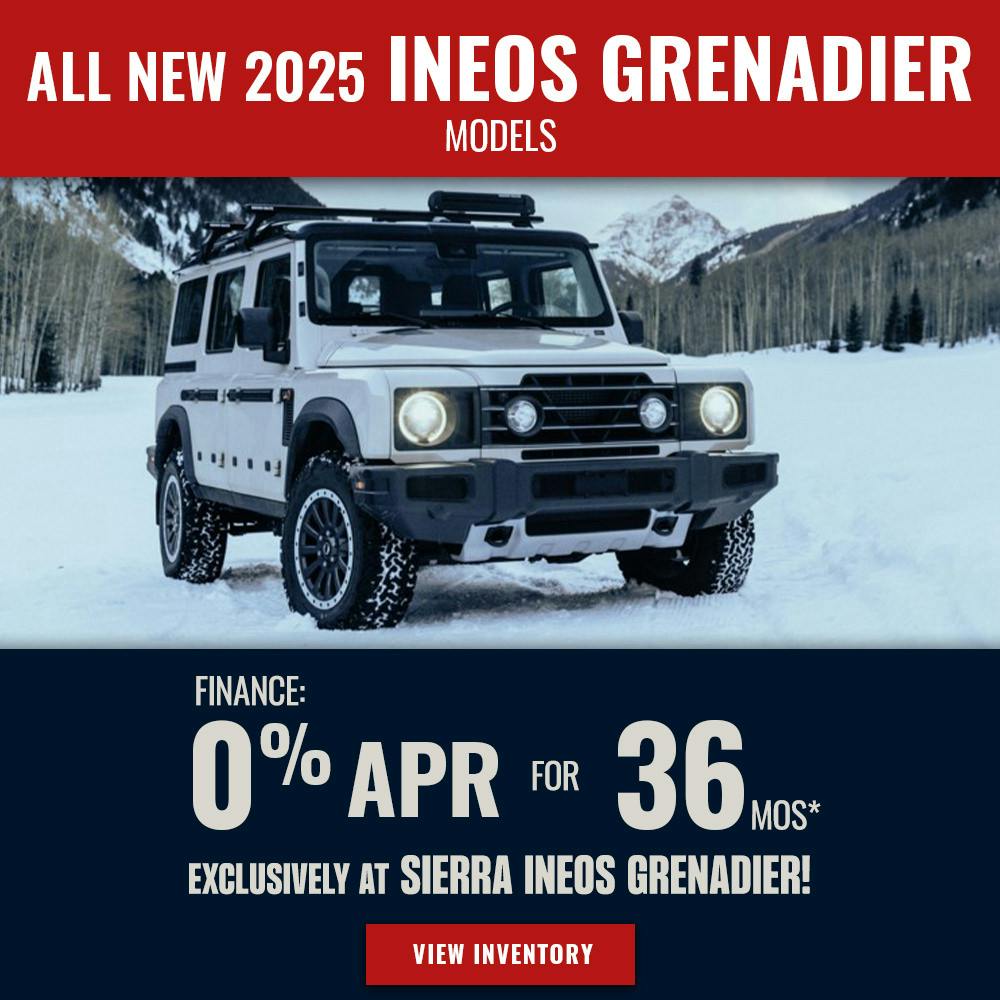 All New 2025 INEOS Grenadier Models