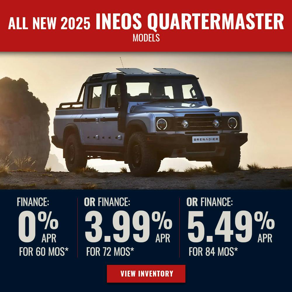 All New 2025 INEOS Quartermaster Models