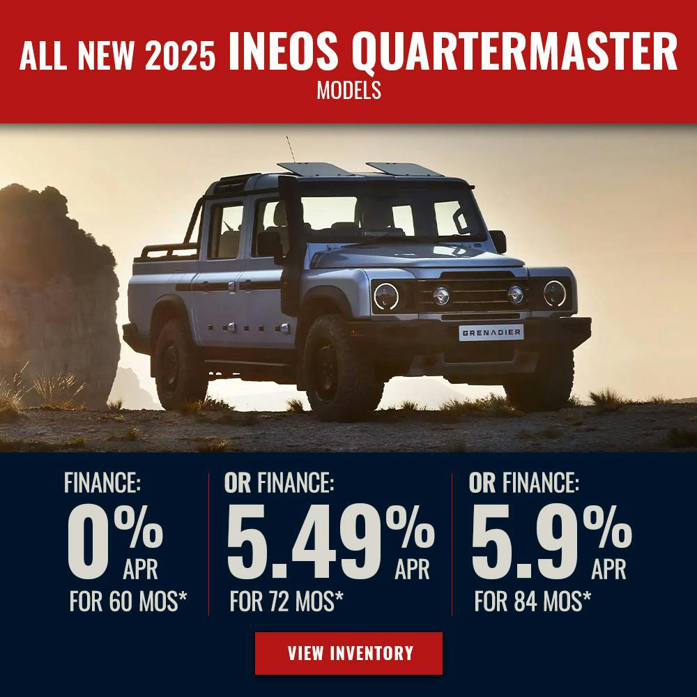 All New 2025 INEOS Quartermaster Models
