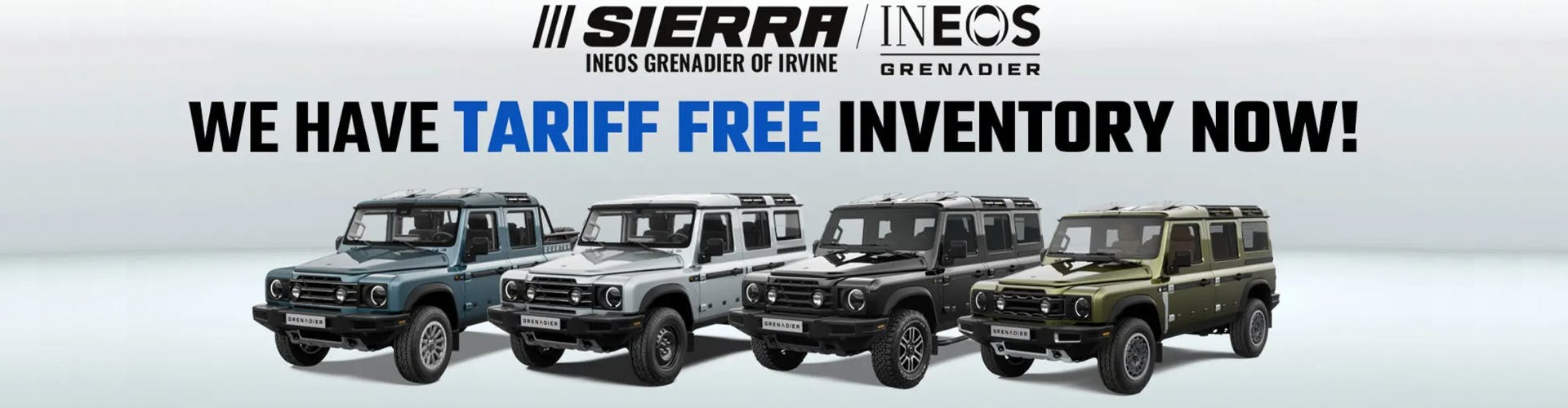 Tariff Free Inventory