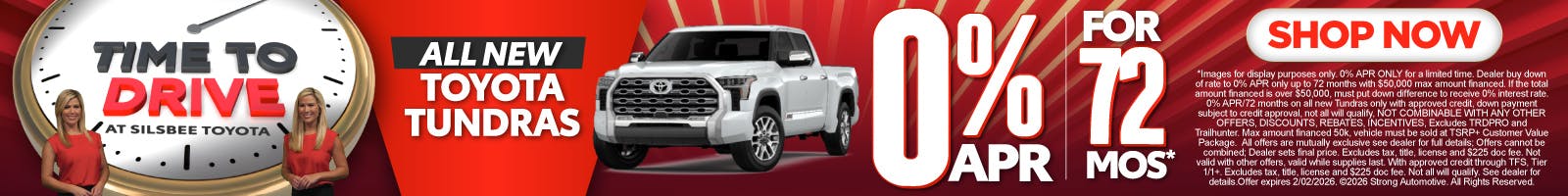 SAM – January 2026 Tundra Offer