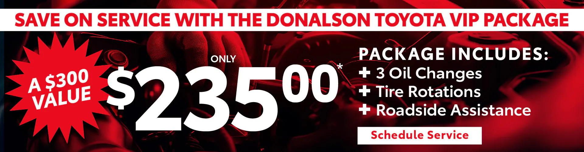 SAM – VIP Service Offer