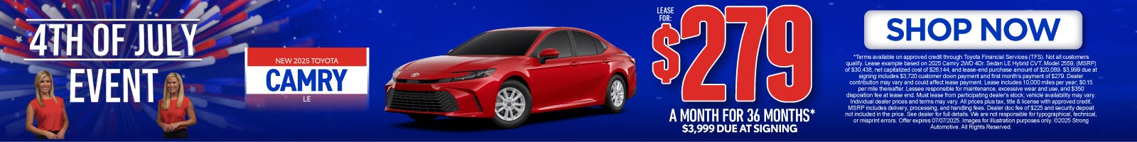 SAM – 4th – CAMRY