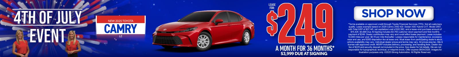 SAM – 4th – CAMRY