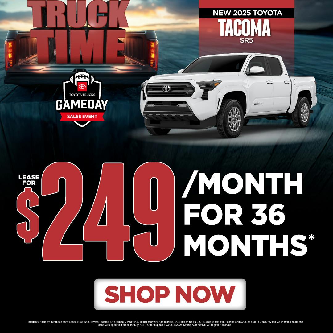 SAM TACOMA OCT OFFER