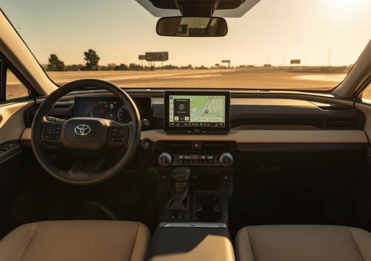 2026 Toyota RAV4 cockpit