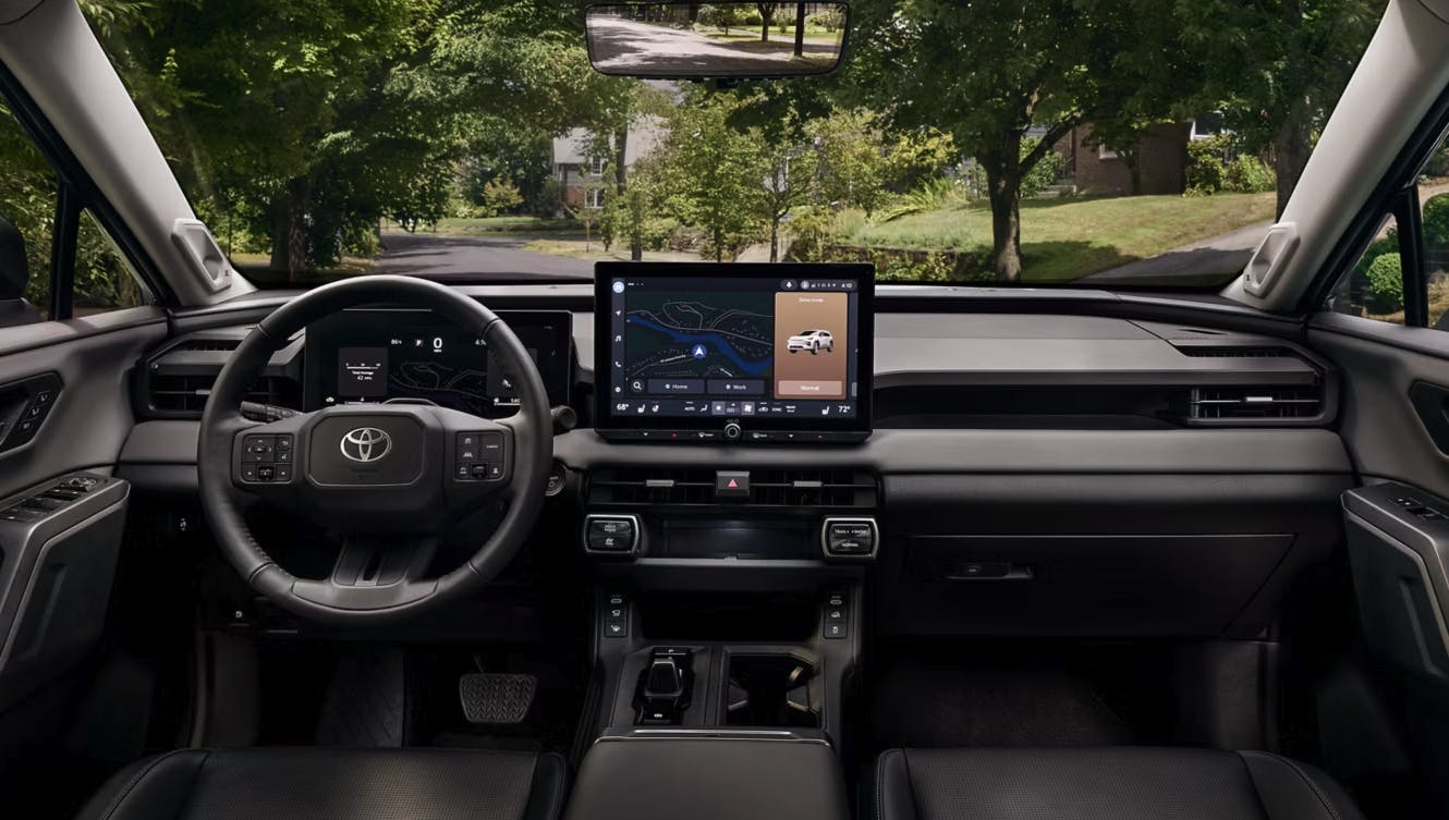 2026 rav4 dashboard