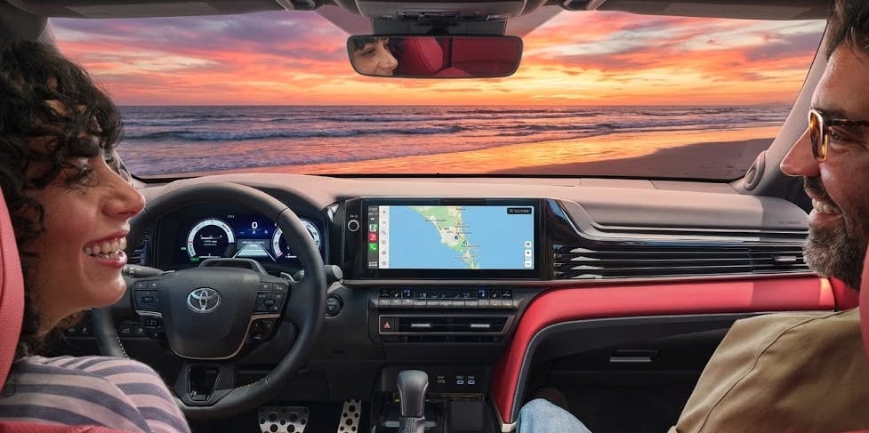 2026 toyota camry hybrid dashboard