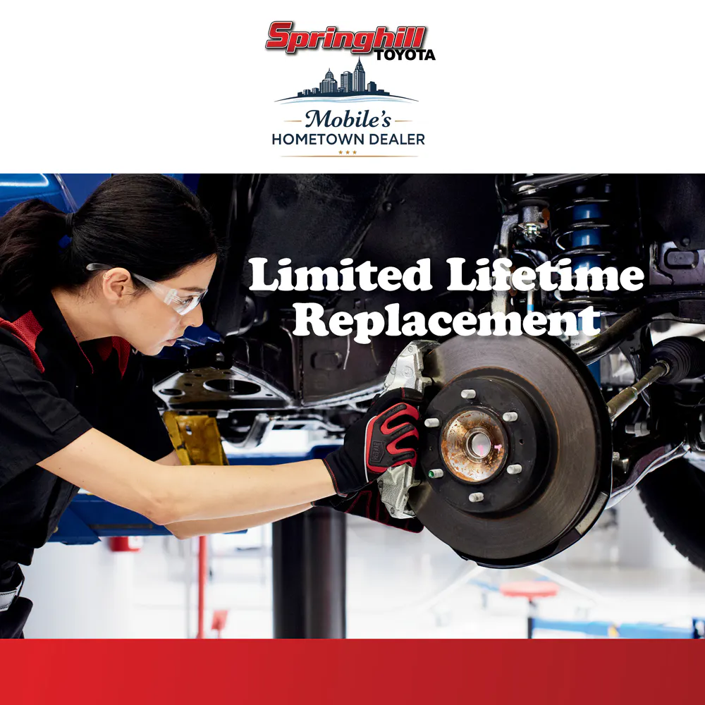 Limited Lifetime Replacement | Springhill Toyota