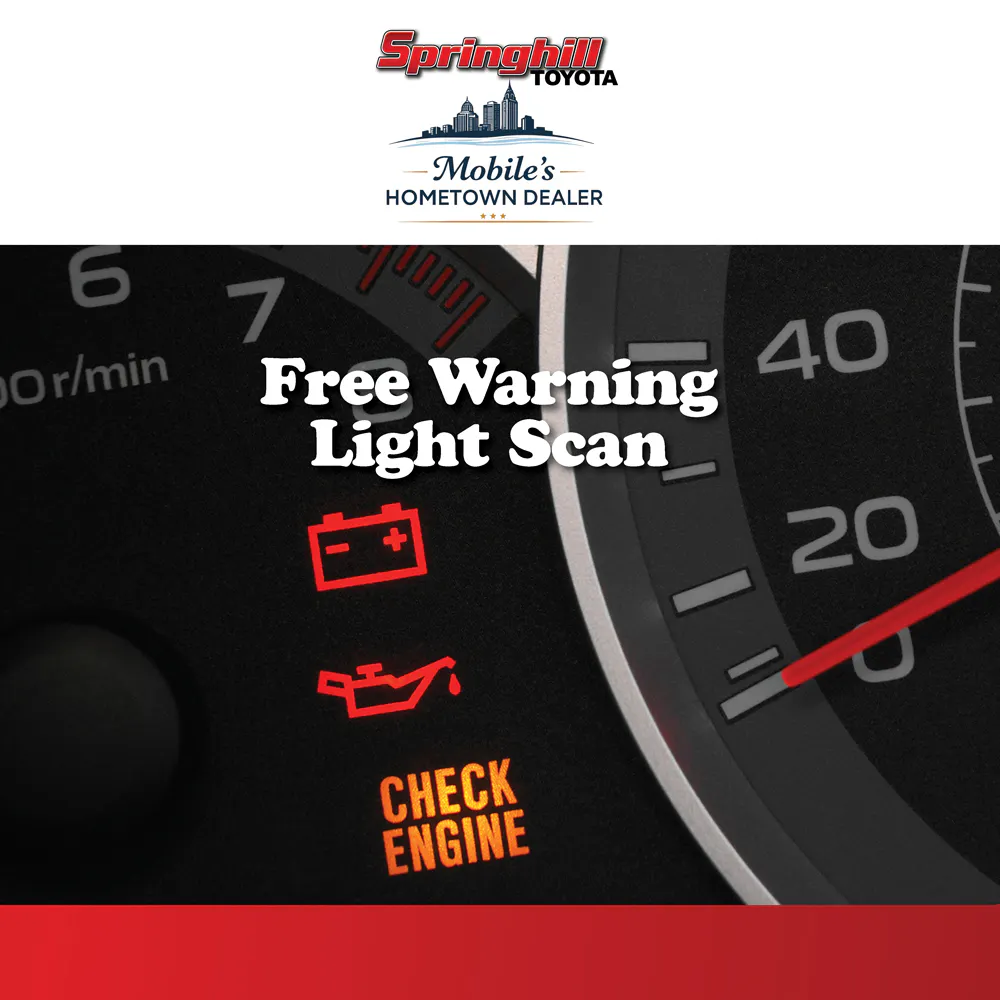FREE Warning Light Scan | Springhill Toyota