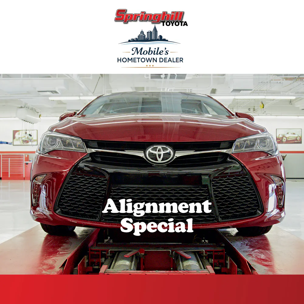 $79.95 Alignment Special With Tire Special | Springhill Toyota