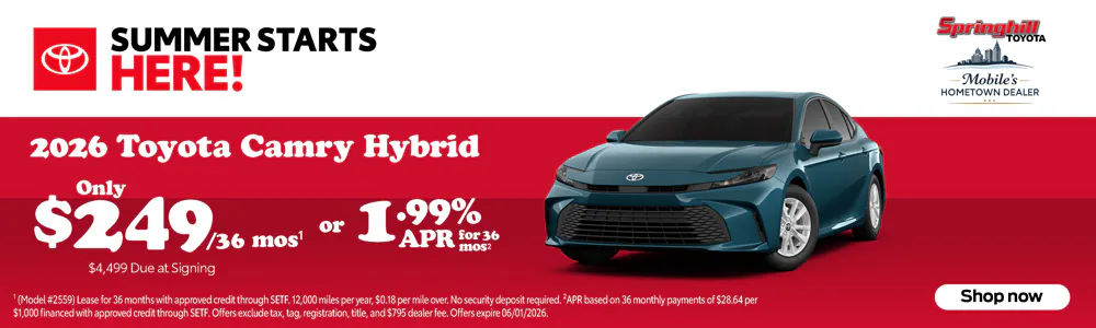2026 Toyota Camry Hybrid | Springhill Toyota