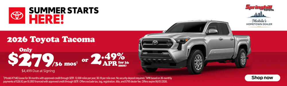 2026 Toyota Tacoma SR5 | Springhill Toyota
