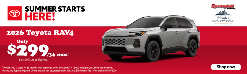 2026 Toyota RAV4 Gas | Springhill Toyota