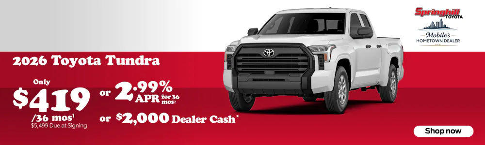 2026 Toyota Tundra | Springhill Toyota