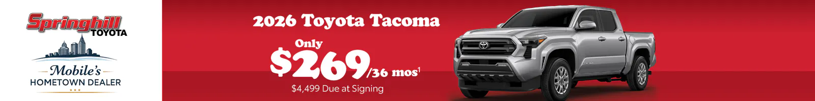 2026 Toyota Tacoma SR5