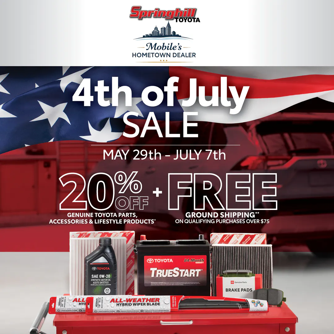 20% OFF TOYOTA GENUINE | Springhill Toyota