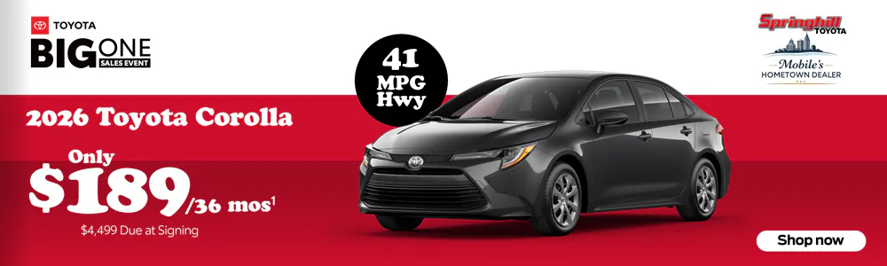 2026 Toyota Corolla | Springhill Toyota