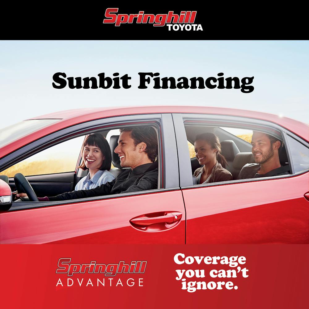 Sunbit Financing | Springhill Toyota