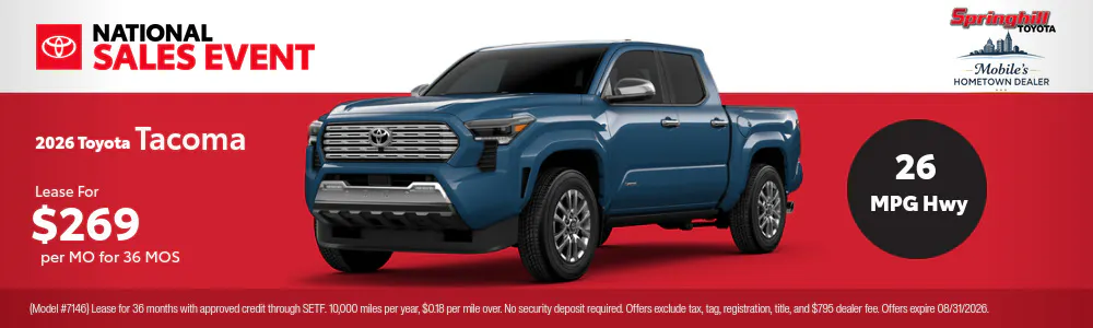 2026 Toyota Tacoma SR5 | Springhill Toyota