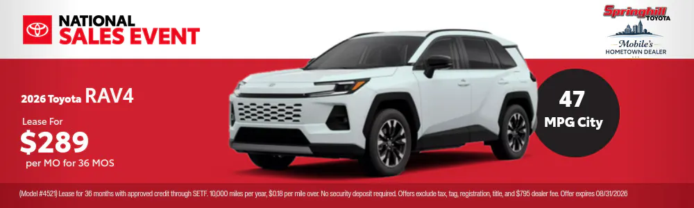 2026 Toyota RAV4 | Springhill Toyota