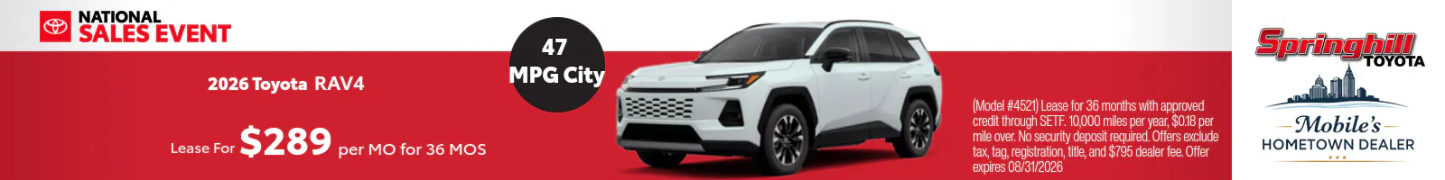2026 Toyota RAV4