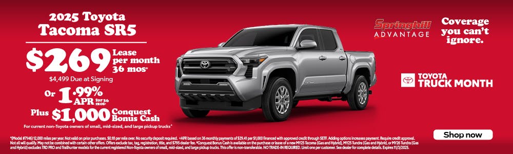 2025 Tacoma SR5 SRP | Springhill Toyota