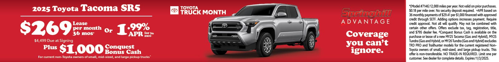 2025 Tacoma SR5 SRP