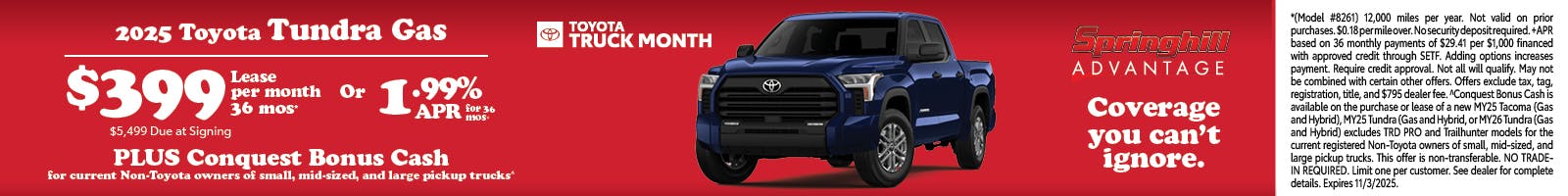 2025 Tundra SRP