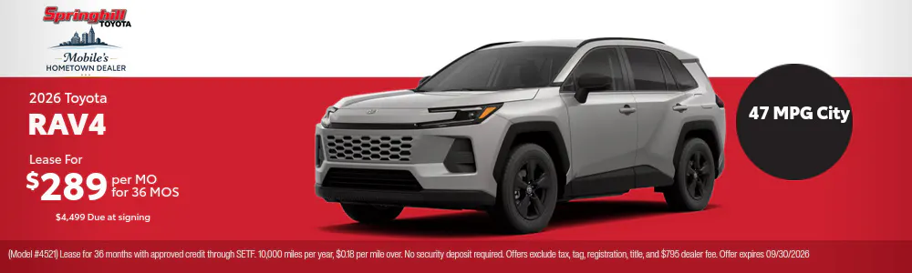 2026 Toyota RAV4 | Springhill Toyota