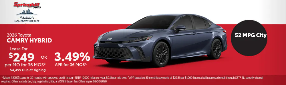 2026 Toyota Camry Hybrid | Springhill Toyota