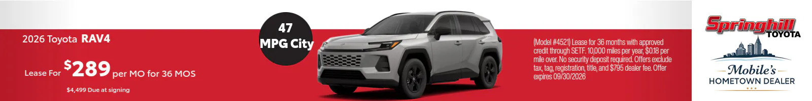 2026 Toyota RAV4