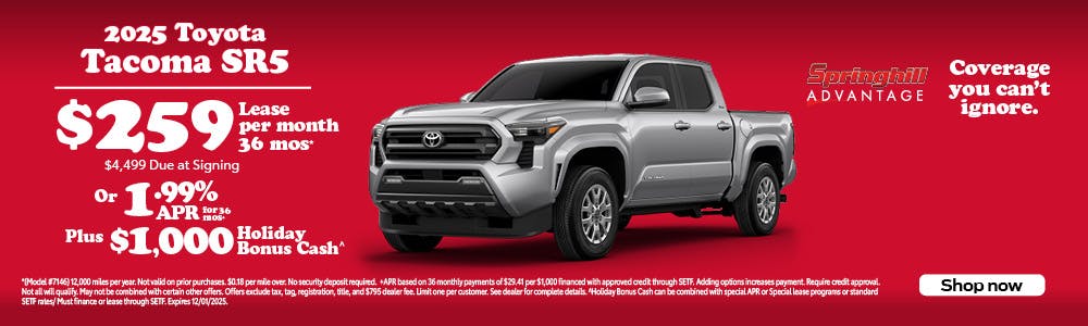 2025 Tacoma SR5 SRP | Springhill Toyota