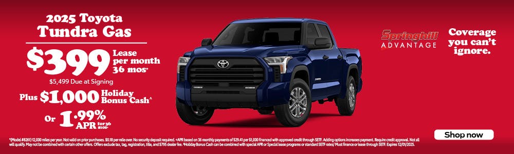 2025 Tundra SRP | Springhill Toyota