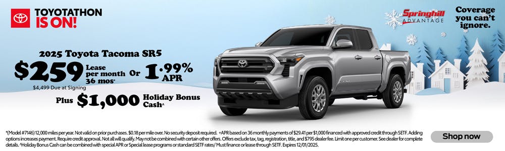 2025 Tacoma SR5 SRP | Springhill Toyota