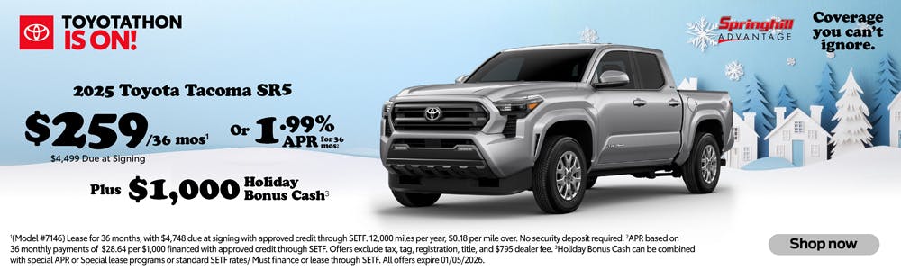 2025 Tacoma SR5 SRP | Springhill Toyota