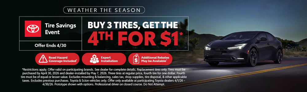 Tire Event Banners | Springhill Toyota
