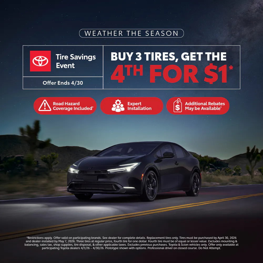 Tire Savings Event | Springhill Toyota
