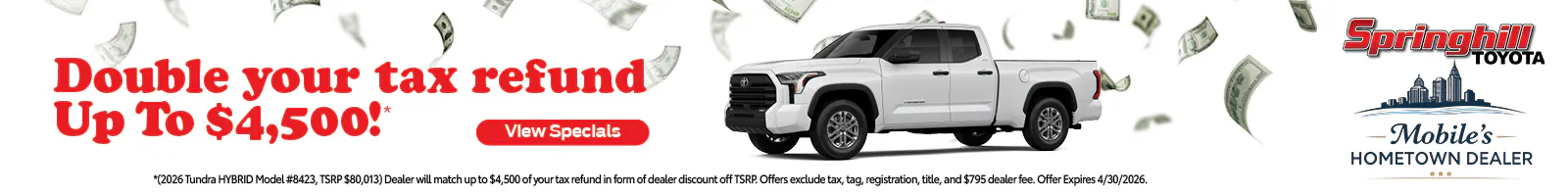 Double Your Tax Refund — Ready Set Go